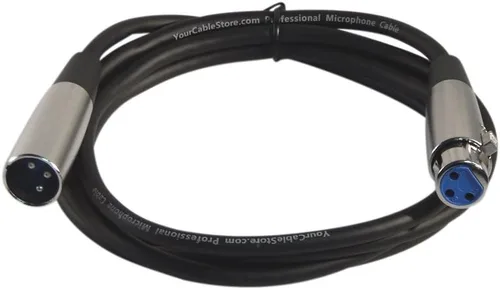 Vista 8 de Your Cable Store Cable de micrófono XLR 3P macho/hembra de 75 pies