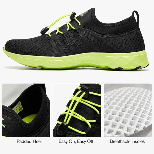 Vista 38 de ALEADER - Zapatillas acuáticas de secado rápido para hombre