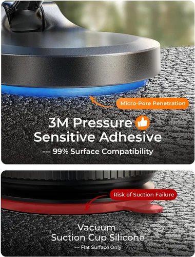 Vista 5 de LISEN Soporte de coche MagSafe para iPhone 17 Pro Max, soporte de teléfono ultra magnético para tablero de automóvil, accesorios de automóvil