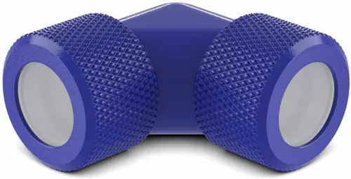 Vista 4 de PrimoChill 0.551 in Rígido SX 90 Grados Set de Montaje - Cobre Caramelo