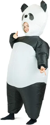 Vista 2 de Bodysocks - Disfraz hinchable de panda para adulto