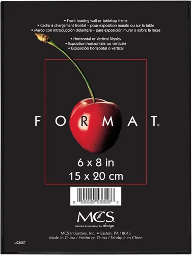 Vista 70 de MCS Marco de formato Room Essentials - 8.5x11' (negro)