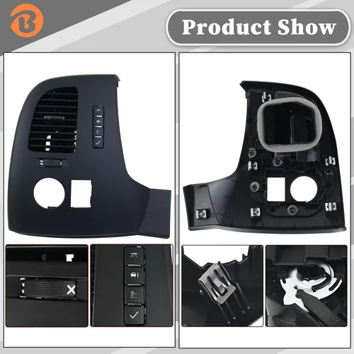 Vista 6 de 19159438 Panel de control de centro de información del conductor compatible con Chevy Suburban Tahoe Silverado GMC Sierra Yukon XL 1500 2500 3500 HD