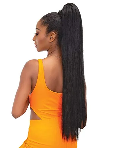 Vista 4 de Janet Collection Essentials Cola de caballo recta Snatch & Wrap 24 (1)