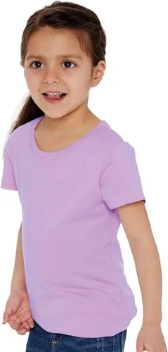 Vista 6 de Next Level Camiseta de punto acanalado de princesa para niñas grandes