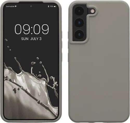 Vista 72 de kwmobile Funda compatible con Samsung Galaxy S9 - Funda de silicona TPU con acabado suave - Blue Reef
