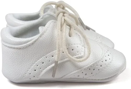 Vista 5 de ESTAMICO Zapatos para bebés niños Prewalker PU Sneakers