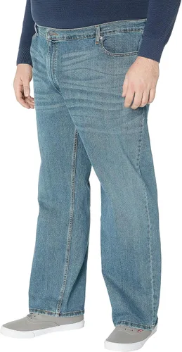 Vista 2 de Signature by Levi Strauss & Co. Gold Label Jeans flexibles de ajuste relajado para hombre