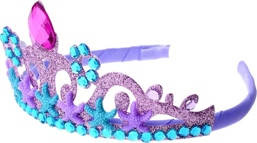 Vista 7 de Yoriko Girls Mermaid Birthday Costume Tutu Skirts Dress with Mermaid Birthday Girl Tshirt Headband Satin Sash