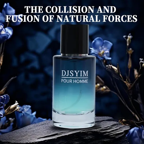 Vista 3 de Eau de Toilette para hombre, colonia de feromonas para hombre, fragancia fresca de manzana, spray de larga duración, diseño portátil de 1.7 onzas