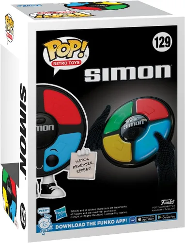 Vista 3 de Funko POP! Vinyl: Simon - Logo - Simon - 1/6 Cuotas para variante de persecución rara - Brillan en la oscuridad - Figura de vinilo coleccionable