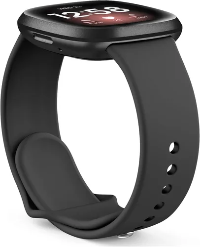Vista 6 de Correa compatible con Fitbit Sense 2 / Sense Bands, Fitbit Versa 4 / Versa 3 bandas para mujeres y hombres, correa de repuesto de silicona suave