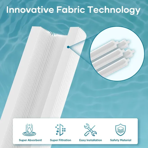 Vista 5 de Cartuchos de filtro de piscina CCP420 compatibles con PCC105, C-7471, 178584, Clean and Clear Plus 420, PCC105-PAK4, 178584, FC-1977, Clean and