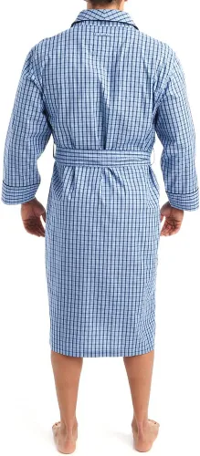 Vista 3 de Nautica mens Long-sleeve Lightweight Cotton Woven-robe