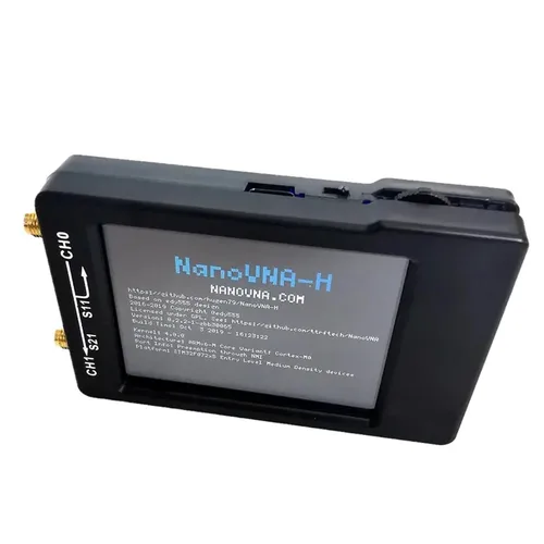 Vista 3 de LCD Display NanoVNA VNA HF VHF UHF UV Vector Network Analyzer Antenna Analyzer Support Micro SD Card(NanoVNA-H-2.8 inch)
