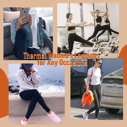 Vista 5 de HIGHDAYS Paquete de 3 leggings con bolsillos para mujer, cintura alta, control de abdomen, pantalones de yoga suaves para mujer, para entrenamiento