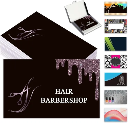 Vista 11 de Tarjetas de visita personalizadas con tu logotipo, tarjeta impresa personalizada para fotos de pequeñas empresas, frente y trasera, impermeable