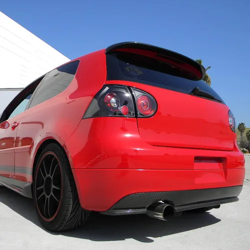 Vista 9 de SPEC-D TUNING JDM - Luces traseras negras compatibles con Volkswagen Golf MK5 GTI Rabbit R32 2006-2009, conjunto de par izquierdo + derecho