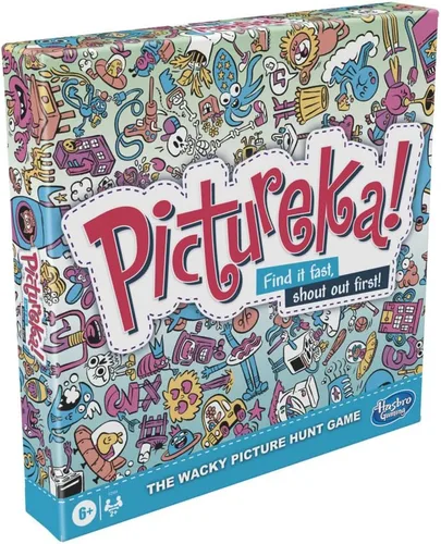 Vista 2 de Hasbro Gaming Pictureka! - Divertido juego de imágenes familiares para niños de 6 años en adelante