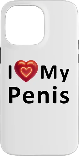 Vista 21 de Funda para iPhone 16 I Love My Penis I Heart My Penis para el día de San Valentín