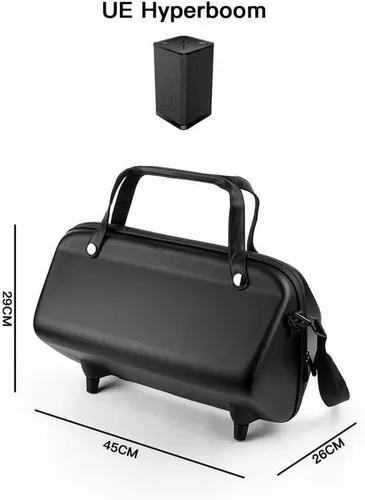 Vista 3 de Coyktonty Funda de transporte para Logitech Ultimate Ears Hyperboom altavoz, bolsa de almacenamiento de EVA, impermeable, estéreo, funda protectora