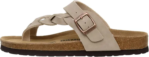 Vista 4 de Sandalia de corcho para mujer, con plantilla de corcho, con comodidad y anchos disponibles