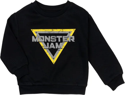 Vista 2 de Monster Jam Grave Digger - Sudadera con capucha y forro polar para niños pequeños