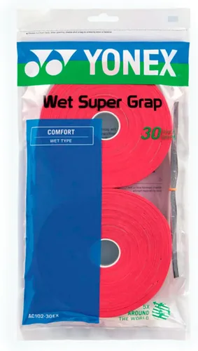 Vista 2 de YONEX Super GRAP - Paquete de 30 empuñaduras para raquetas