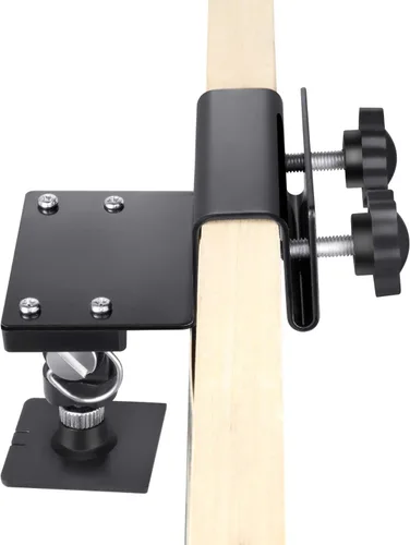 Vista 4 de Wasserstein Soporte de canalón compatible con cámaras Ring, Arlo, Blink, Reolink y paneles solares compatibles (paquete de 2, negro)