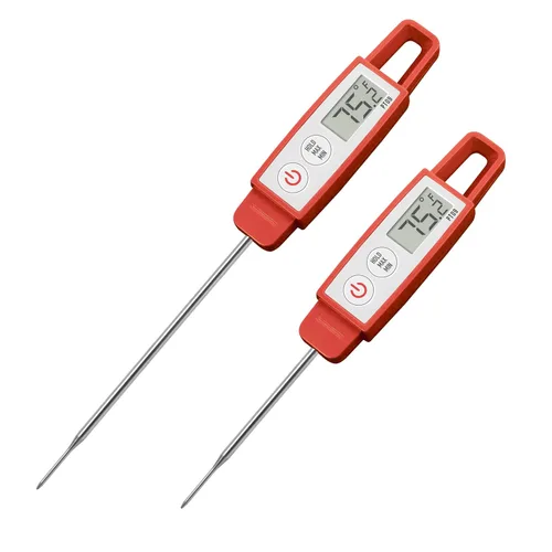 Vista 12 de Lavatools PT09C Termómetro digital superrápido de grado comercial para cocinar, carne, dulces, velas, líquido, aceite, sonda compacta de 3 pulgadas