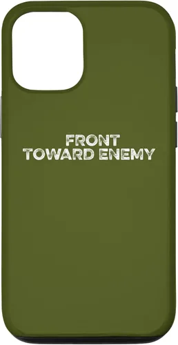 Vista 28 de Funda para iPhone 16 frente a la mina enemiga militar veterano ejército Claymore Mines Case