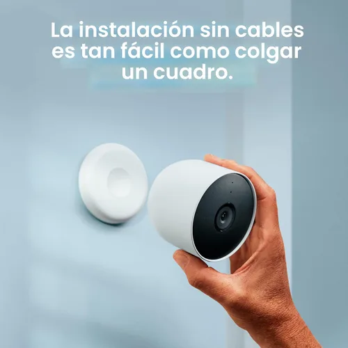 Vista 8 de Google Nest Cam para exteriores o interiores, batería - 2ª generación - 1 unidad Cámara de seguridad para el hogar, alertas inteligentes
