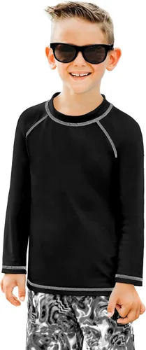 Vista 16 de City Threads camisa de manga larga con protección solar SPF 50+, peplo, rash guard para niña