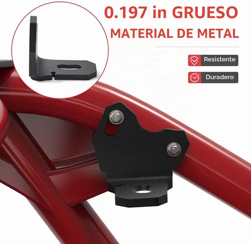 Vista 6 de KEMIMOTO Soporte para látigo X3, paquete de 2 unidades, compatible con modelos Can-Am Maverick X3 y MAX 2017-2025, compatible con modelos UTV