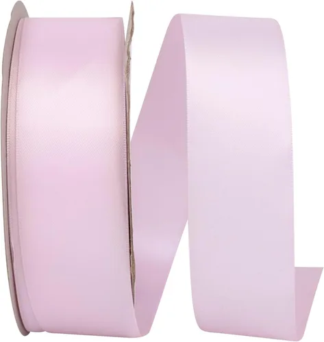 Vista 6 de Reliant Ribbon Double Face Df Satin - Cinta de colores nupciales, 1-1/2 pulgadas x 50 yardas, oro rosa
