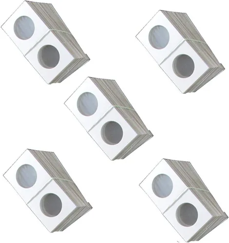 Vista 15 de Guardhouse 1 ½ x 1 ½ soportes para monedas de papel para centavos y monedas de diez centavos, 100