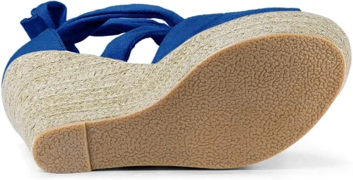 Vista 6 de Allegra K Alpargatas con cordones para mujer