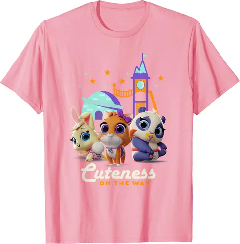 Vista 72 de Disney Camiseta Junior T.O.T.S. Cuteness On the Way Negro
