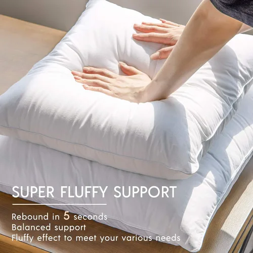 Vista 3 de Inserto de almohada Phantoscope - Inserto de almohada con funda de algodón 100% - Inserto de almohada cuadrada para almohada lumbar - Almohadas
