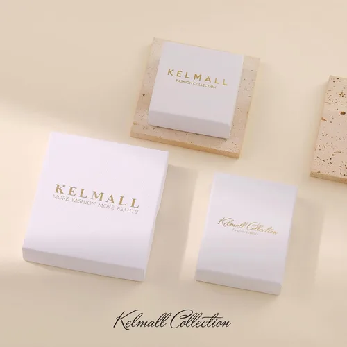 Vista 6 de KELMALL Aretes Colgantes de Pedrería Geométricos Gruesos para Mujeres Aretes Colgantes Rectangulares Audaces de Declaración, Joyería de Moda