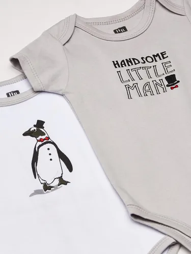 Vista 2 de Hudson Baby - Enterizo de algodón unisex para bebé