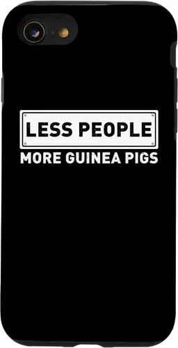 Vista 13 de iPhone 15 Less People More Guinea Pigs for Women Funny Saying Case