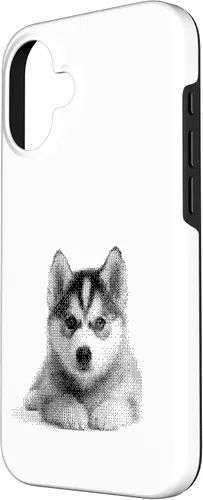 Vista 2 de Cute Siberian Husky for Dog Mom and Paw Parents Case for iPhone 16