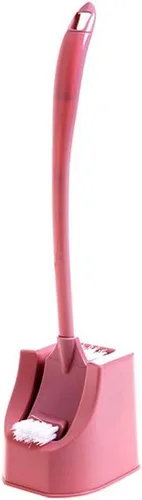 Vista 8 de Escobilla de inodoro y soporte para cepillo de labios autónomo, sistema de limpieza de inodoro para cepillos de inodoro de baño, cepillo de inodoro