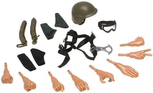 Vista 7 de Ultimate Soldier ACCIÓN ACCESORIOS SET Manos +Más