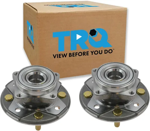 Vista 202 de Conjunto de rodamiento de rueda delantera de 2 piezas y buje TRQ Compatible con Pontiac Solstice 2006-2009 Saturn Sky 2007-2010