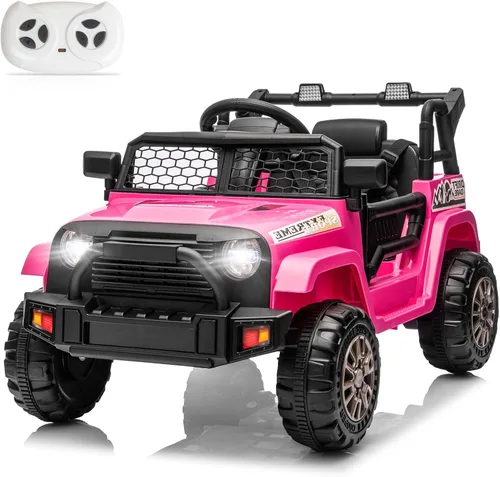 Vista 10 de Winado Coche eléctrico de 12 V para niños, paseo en camión, negro