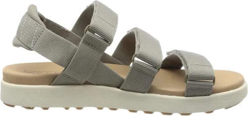 Vista 6 de KEEN Sandalias Elle con plataforma y puntera abierta para mujer