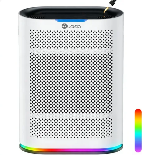 Vista 8 de Purificadores de aire para el hogar, habitación grande, cobertura de 2,100 pies cuadrados, purificador de aire para el hogar con monitor de calidad