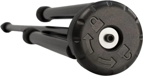 Vista 5 de Ultimate Support PRO-R-T Pro Series R Soporte de micrófono con embrague de cuarto de vuelta y base de trípode de plástico reforzado